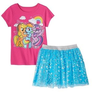 MY LITTLE PONY Tutu Skirt Set TWINS